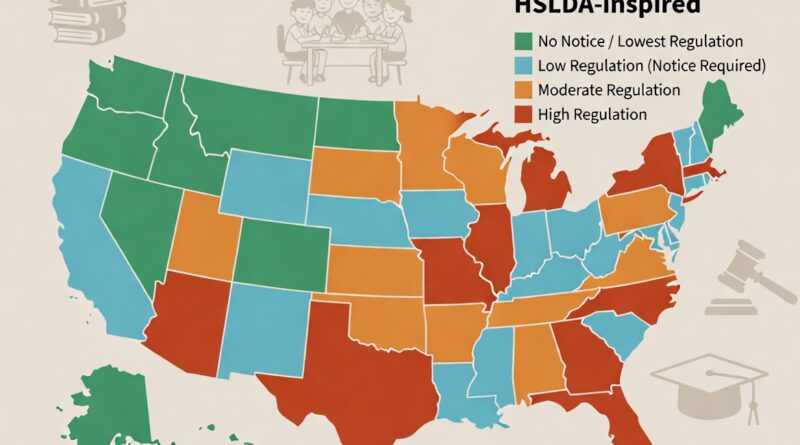 Top 50 Homeschool Laws by States
