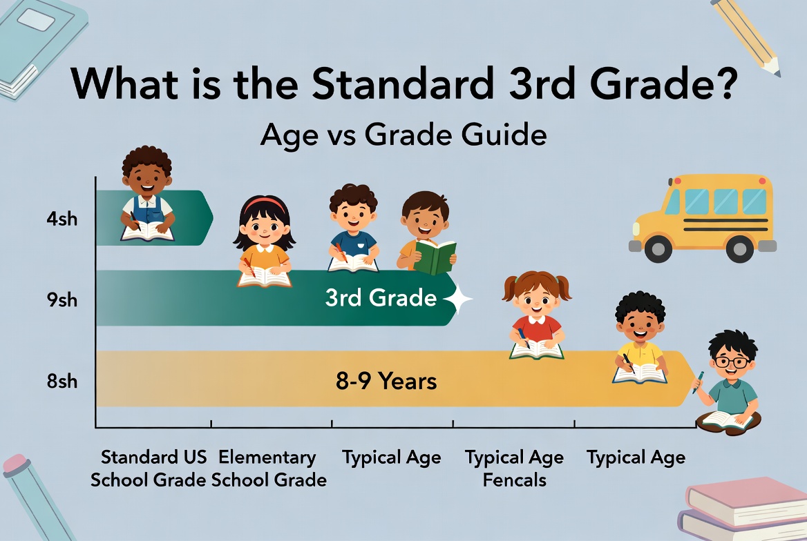 What is the Standard 3rd Grade? Age vs Grade Guide