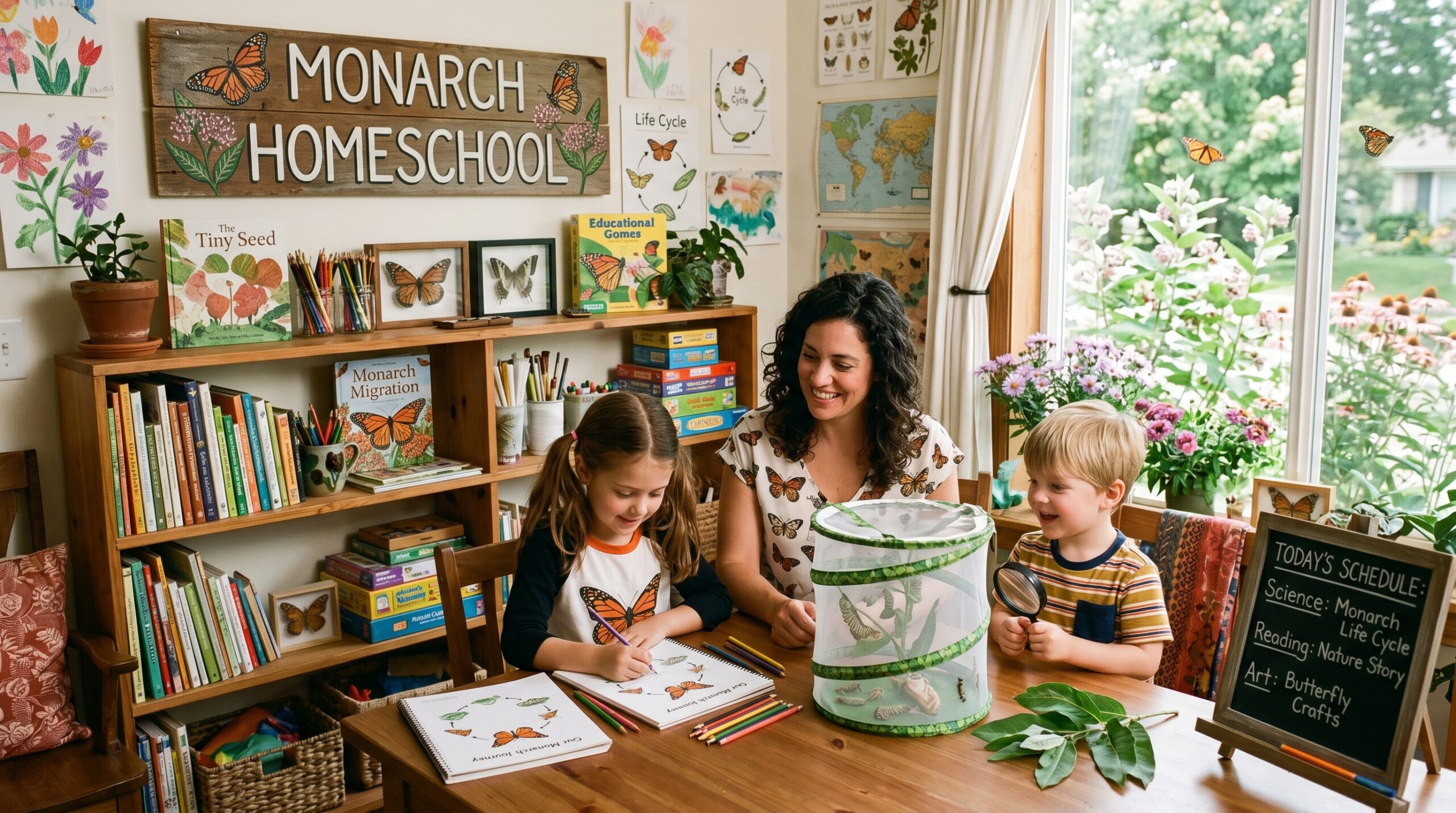 How Does Monarch Homeschool Work?
